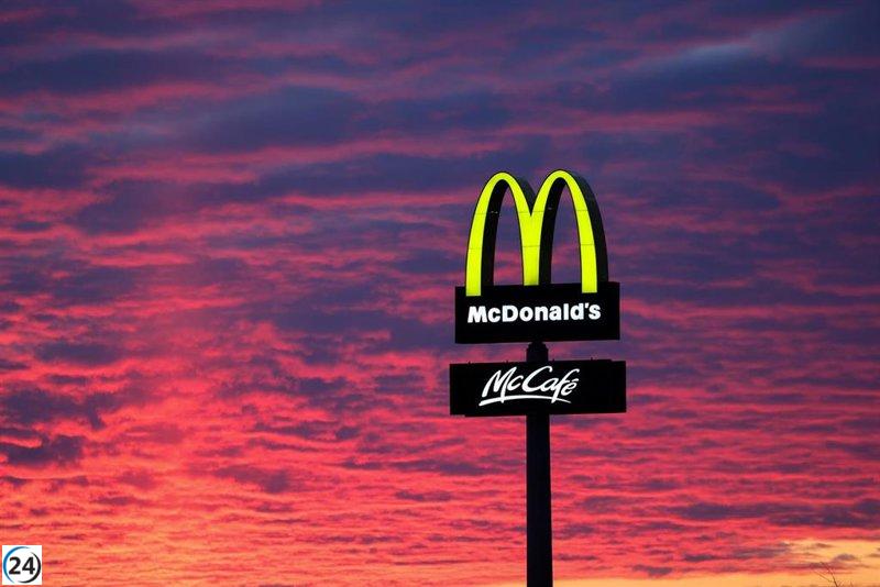 McDonald's logra un incremento del 11% en sus ganancias trimestrales, alcanzando los 1.949 millones.