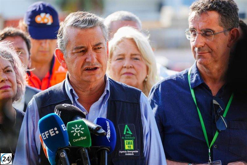 La Junta investiga un posible incendio provocado en Tarifa y aumenta la vigilancia en la localidad.