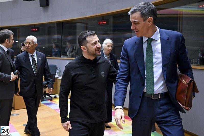 Sánchez subraya la importancia de la inclusión de Ucrania en las decisiones sobre su futuro y aboga por un cese al fuego.