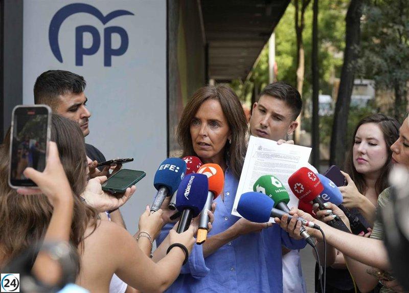 El PP critica a Sánchez por su falta de presupuesto y dependencia de los separatistas.