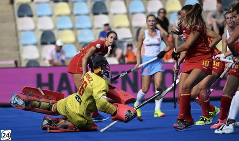 Las 'RedSticks' caen ante Yibbi Jansen en penales y lucharán por el bronce en Europa.
