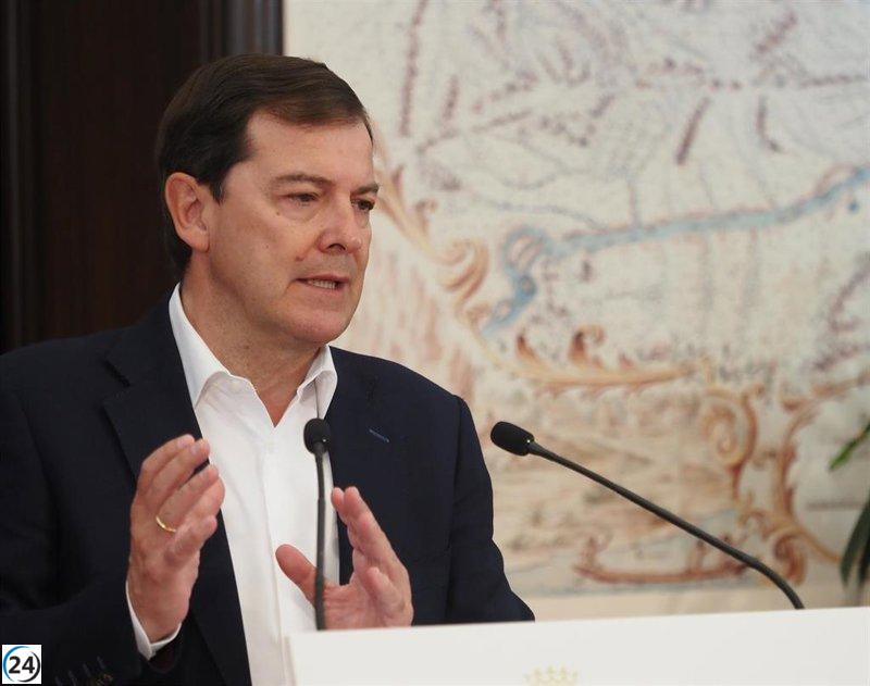 Mañueco sostiene que solicitar IGR 3 no implica recursos adicionales para el combate de incendios.