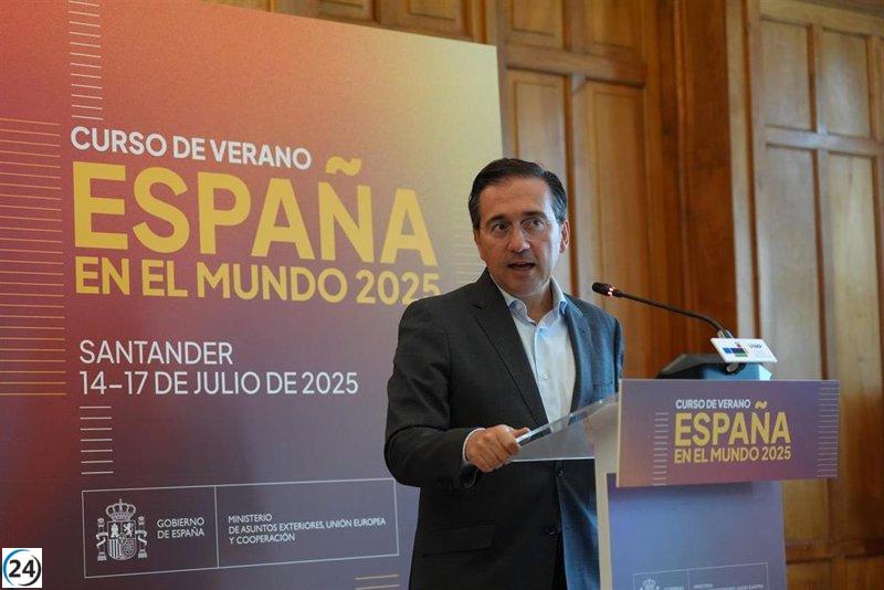 Albares promete el respaldo de Andorra en la lucha contra los incendios.
