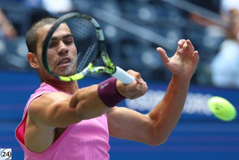 Alcaraz y Lehecka se enfrentan en los cuartos de final del US Open: sigue la acción en vivo.