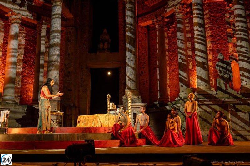 El Festival de Mérida concluye su 71ª edición con 90,000 asistentes y un remanente positivo de 600,000 euros.