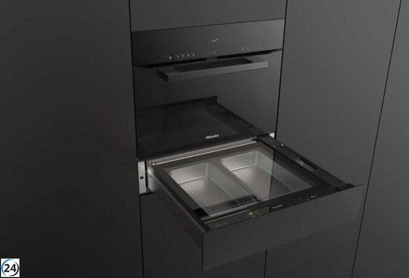 Miele lanza un innovador cajón de vapor y revela utensilios inteligentes para transformar la cocina en un espacio sin fallos.