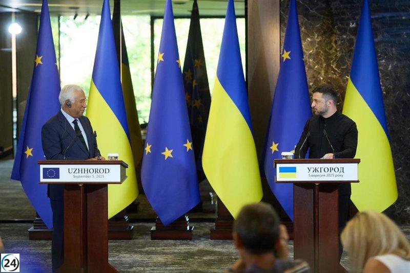 Costa promete a Zelenski intensificar la presión sobre Putin para alterar el curso del conflicto.