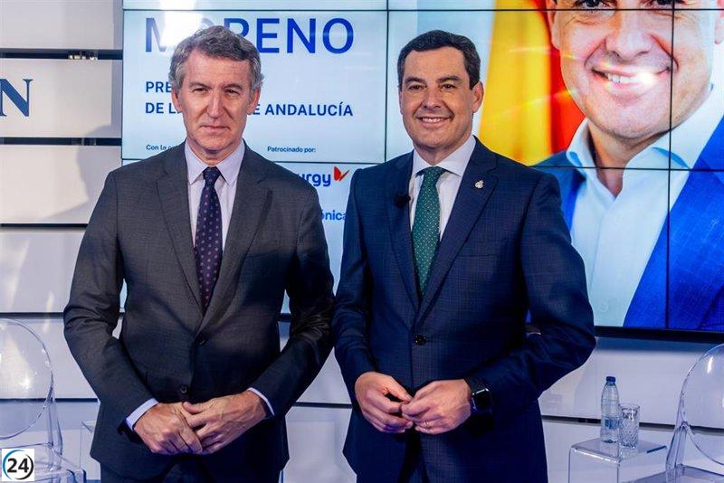 Feijóo arremete contra Montero por la condonación de deuda y su papel en el Gobierno mientras busca la Junta.