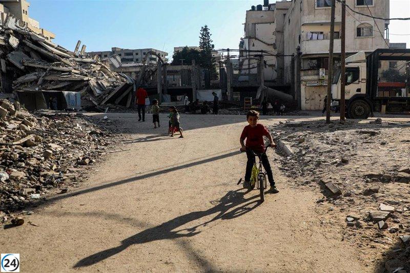 UNICEF advierte sobre el grave peligro que enfrentan más de 450,000 menores en Gaza debido a la agresión israelí.