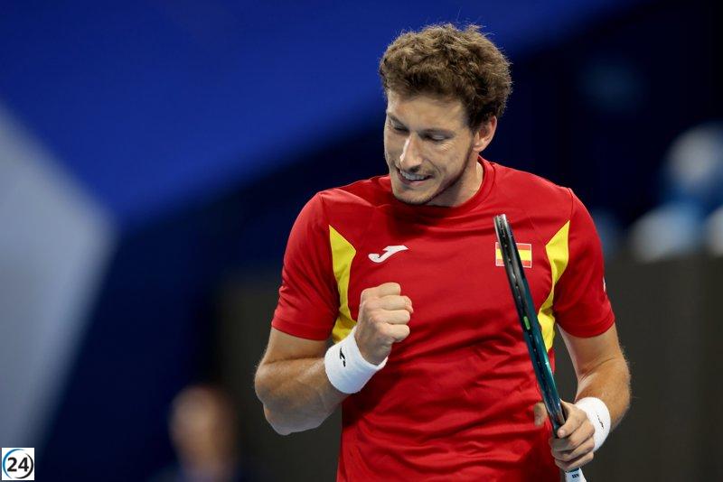 Carreño y Rune debutarán en la Copa Davis en Marbella, enfrentando a España y Dinamarca.