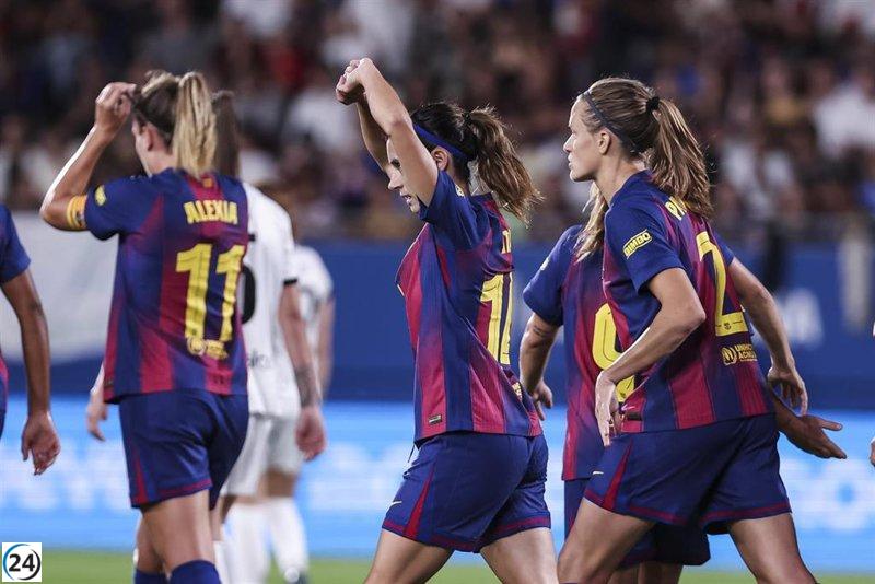 El FC Barcelona y el Atlético mantienen su racha perfecta, mientras el Real Madrid inicia su camino en la Liga F con esfuerzo.