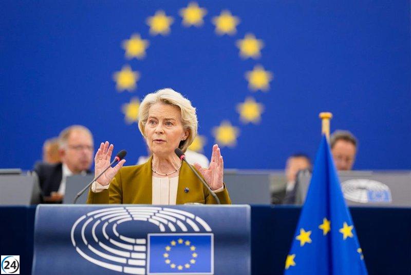 Von der Leyen se compromete a financiar la integración energética europea.