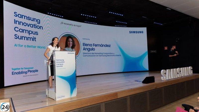 Samsung impulsa la creatividad y el cambio social a través de la inteligencia artificial en el Innovation Campus Summit.