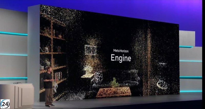 Meta lanza Horizon Engine, revolucionario motor para crear mundos virtuales en cuestión de segundos.