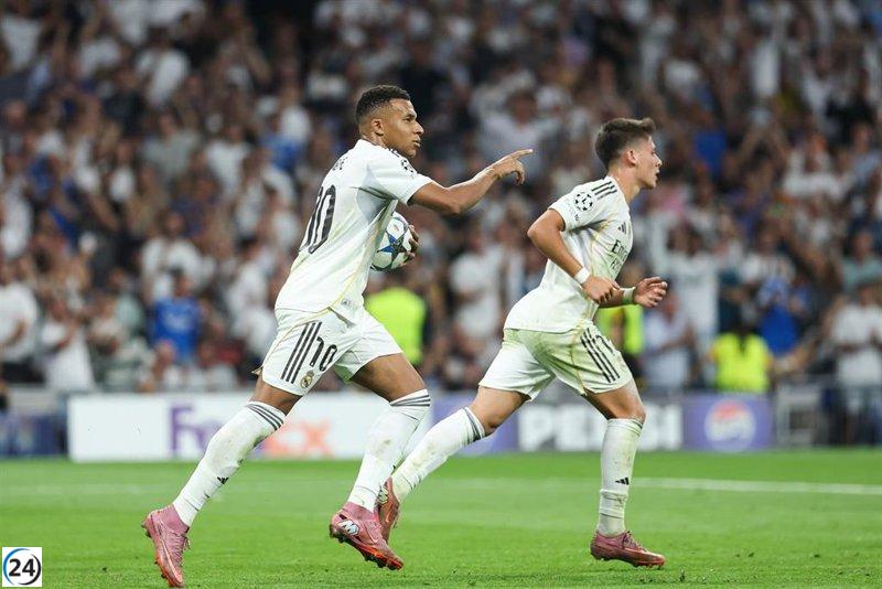El Real Madrid mantiene su racha invicta y el primer puesto frente a un competitivo Espanyol.