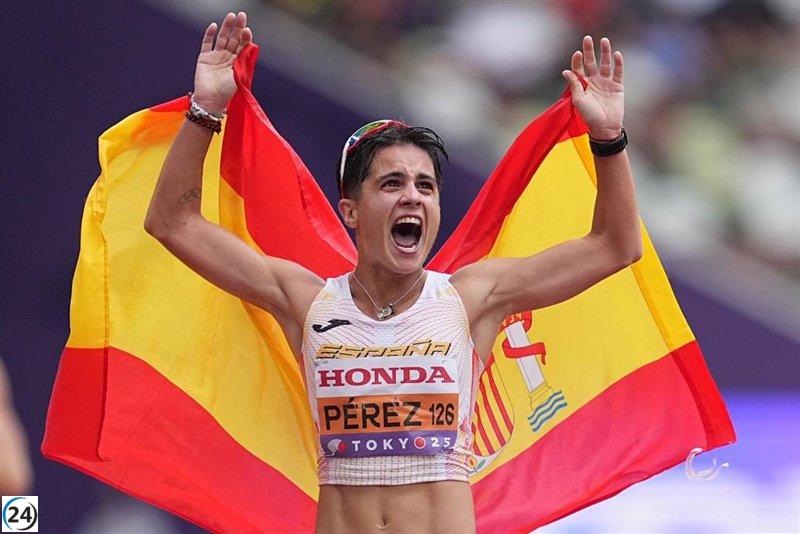María Pérez se lleva su cuarto oro en el Mundial.