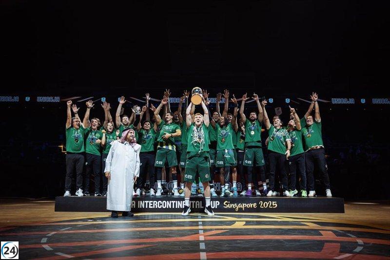 El Unicaja se corona nuevamente campeón de la Copa Intercontinental.