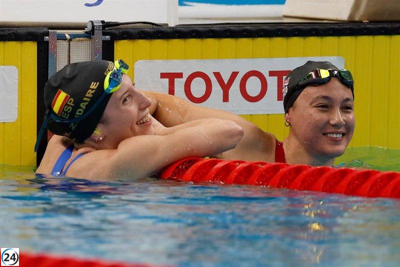 Dambelleh, Zudaire y García brillan con medallas en el Mundial de Natación Paralímpica.