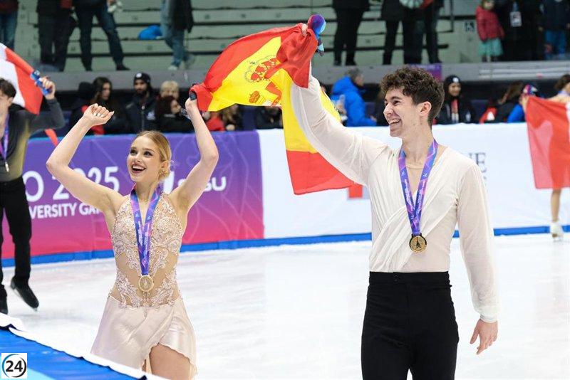 Sofía Val y Asaf Kazimov hacen historia al conseguir la segunda plaza olímpica para la danza española.