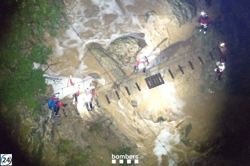 Desaparecido en Sant Quintí de Mediona: la búsqueda se reanuda tras las lluvias.
