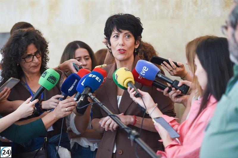 Saiz responde a la negativa de Podemos sobre el acuerdo PSOE-Junts en inmigración: 