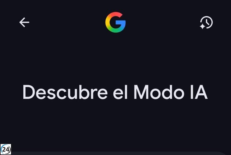 Google presenta su nueva función de búsqueda en español impulsada por inteligencia artificial.