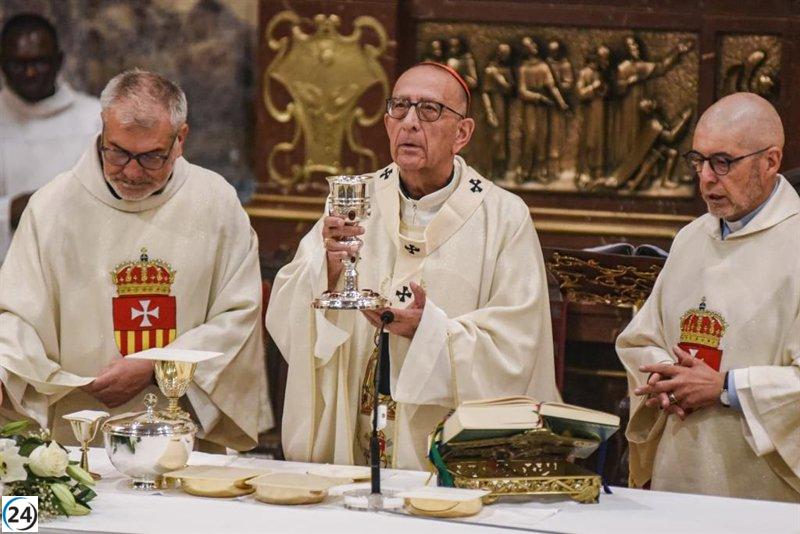 Omella aboga por la paz en Gaza y Ucrania en su homilía de La Mercè en Barcelona.