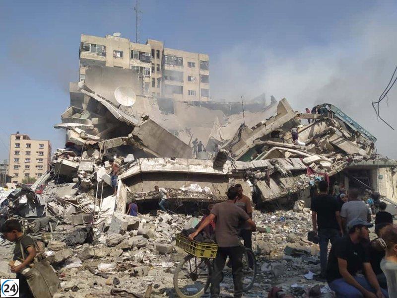 Ataque israelí en Gaza deja once palestinos muertos en un refugio.
