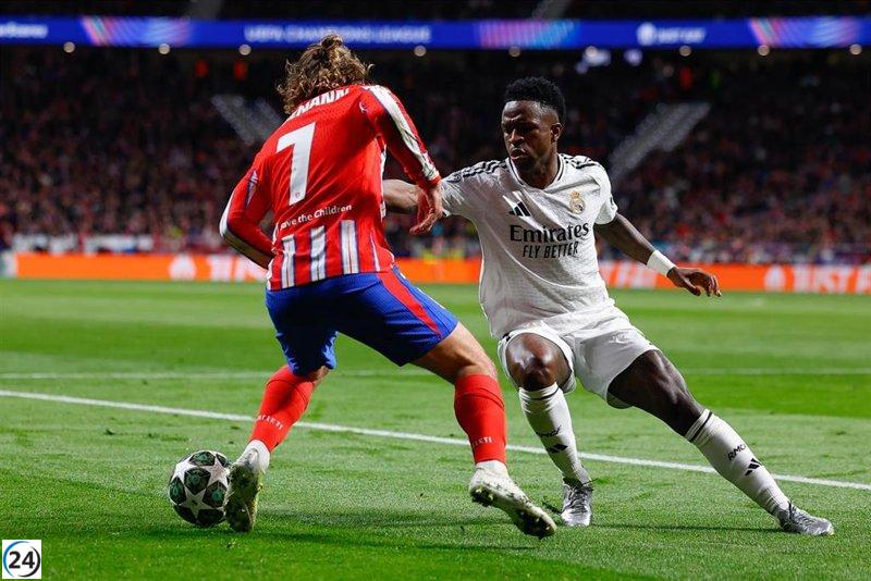 Vinícius y Griezmann brillan en un derbi para demostrar su talento.