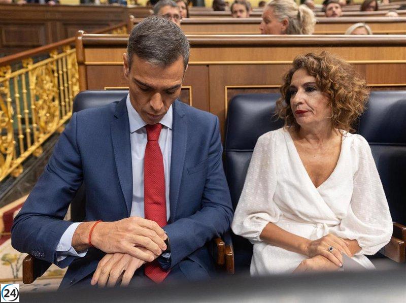 Sánchez ignora las quejas del PP y delega respuestas a Montero.