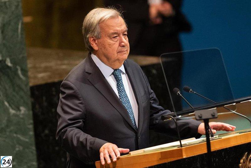 Guterres aboga por la calma ante el aumento de tensiones entre Israel y los hutíes yemeníes.