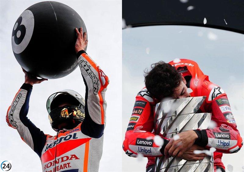 Marc Márquez cierra su odisea en el desierto con una sonrisa.