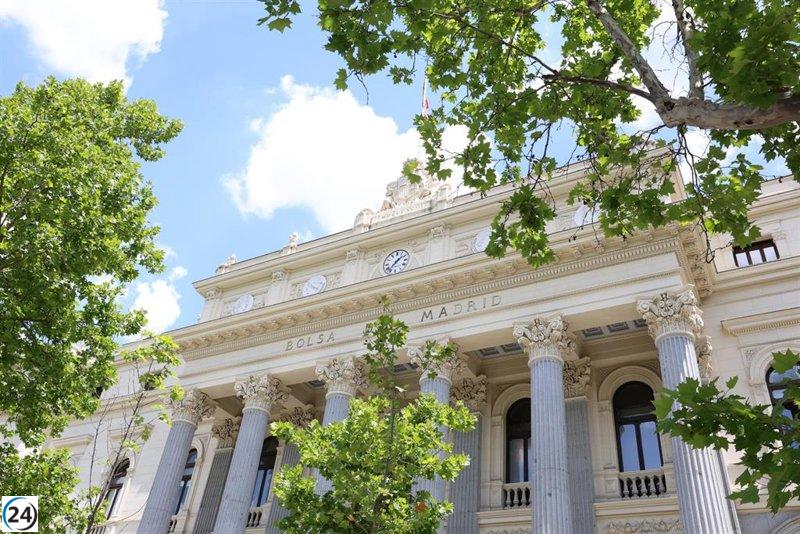 El Ibex 35 retrocede un 0,1% al mediodía por la presión de BBVA y Sabadell, pero se mantiene por encima de los 15.300 puntos.