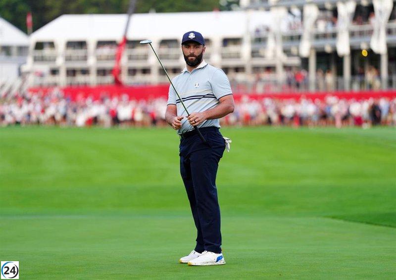 Jon Rahm se establece como una figura clave para Europa en la Ryder Cup.