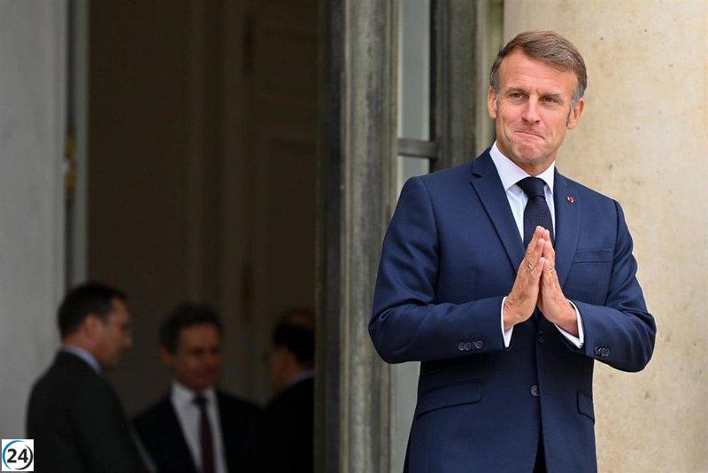 Macron insta a Israel a garantizar la seguridad de los miembros de la flotilla humanitaria hacia Gaza.