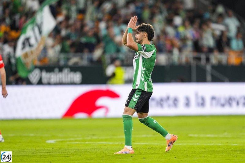 El Betis logra su primera victoria en Europa ante el Ludogorets.