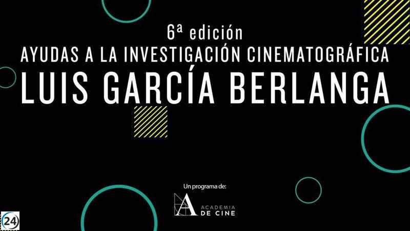 La Academia de Cine lanza la sexta edición de sus Becas Luis García Berlanga para la Investigación Cinematográfica.