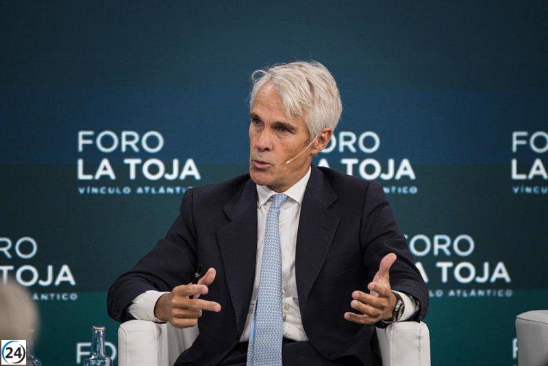 Telefónica aboga por la unión del sector de telecomunicaciones en Europa y propone una revisión de las normas sobre inversiones.