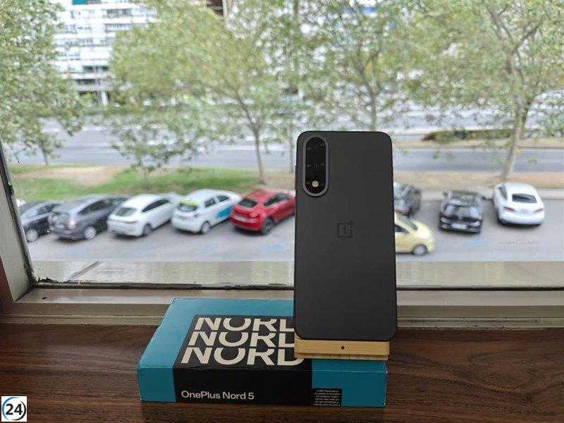 OnePlus Nord 5: la opción de gama media que brilla en rendimiento, autonomía y fotografía.