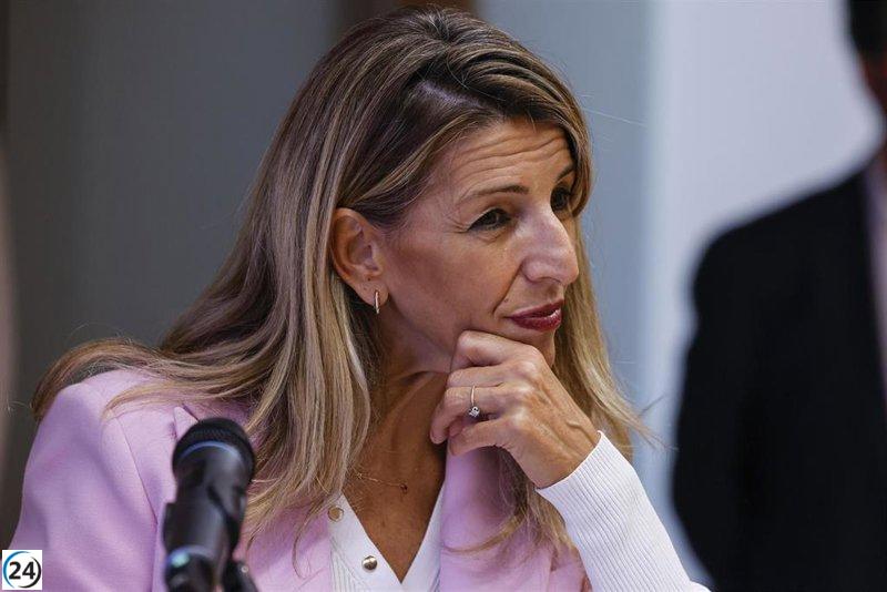 Yolanda Díaz celebra el regreso de los 21 tripulantes: