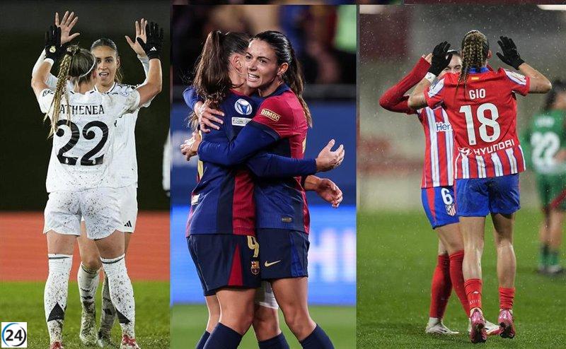La Champions Femenina inicia con fuerza del fútbol español.