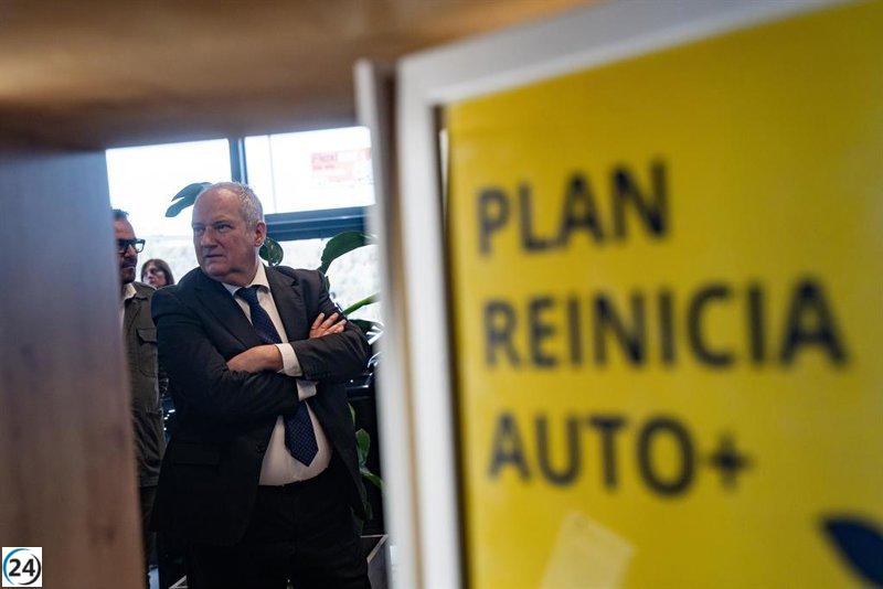 Hereu informa que el Plan Reinicia Auto+ ha beneficiado a más de 38,000 solicitudes con una inversión de 200 millones de euros.