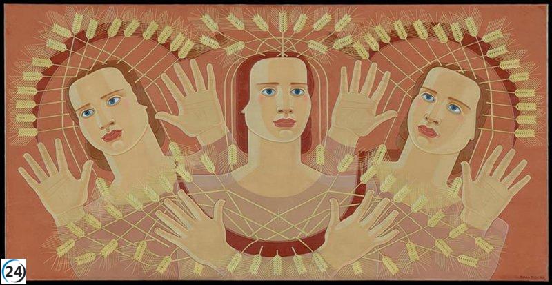 El Reina Sofía rinde homenaje a Maruja Mallo, ícono de la mujer contemporánea, con la exposición 'Máscara y compás'.