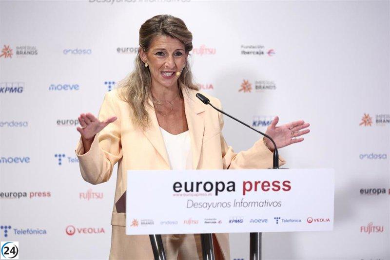 Yolanda Díaz celebra el cese al fuego entre Israel y Hamás, pero exige una paz equitativa para Gaza.