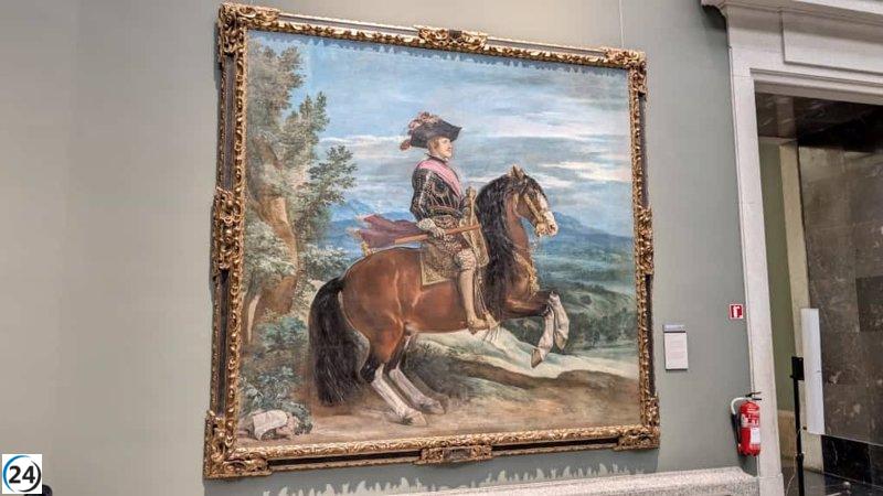 El Prado revela la restauración del retrato de Felipe IV: 