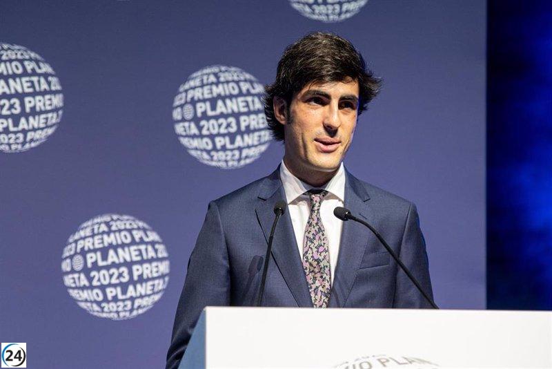 Alfonso Goizueta, el más joven en la final del Premio Planeta,: 