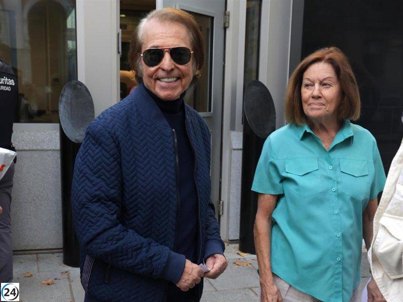¡Raphael regresa! El cantante se reunirá con Natalia Figueroa tras la suspensión de sus shows.