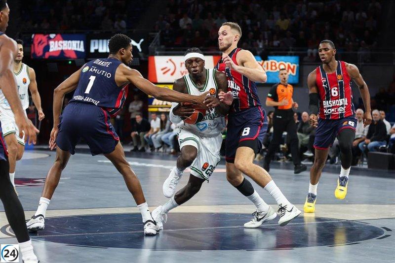El Baskonia continúa atrapado en su racha negativa.