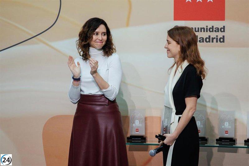 Ayuso aplaude el Nobel de la Paz de María Corina Machado y vaticina: 