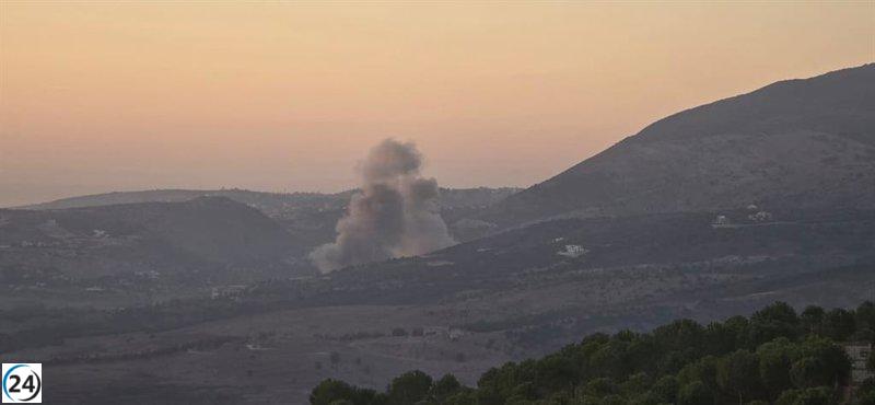 Israel lleva a cabo un ataque militar contra un almacén de Hezbolá.